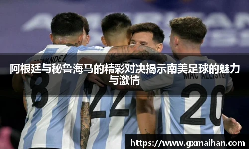阿根廷与秘鲁海马的精彩对决揭示南美足球的魅力与激情